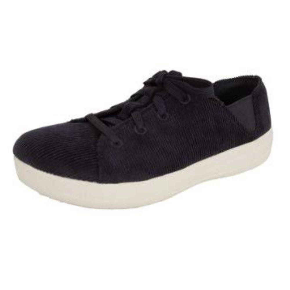 Fitflop Womens F Sporty Corduroy Lace Up sneakers shoes sz 7